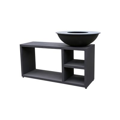 Quoco piatto tavolo medium black