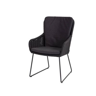 Fauteuil de jardin Wing Dining avec coussin