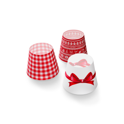 Set de 3 mini cappie xmas