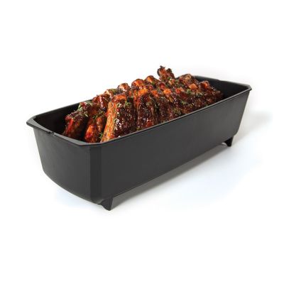 Rib Roaster en fonte pour barbecue