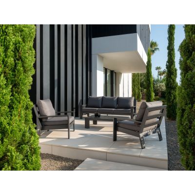 Salon de jardin anthracite Merano