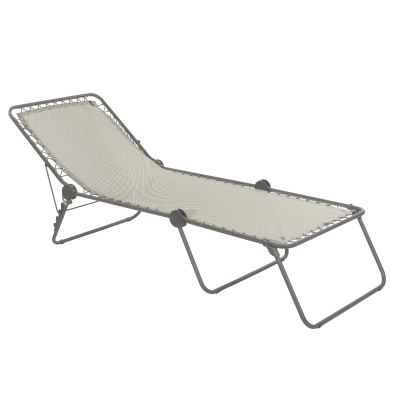 Lit de soleil Siesta L Batyline® Iso Seigle Tube titane