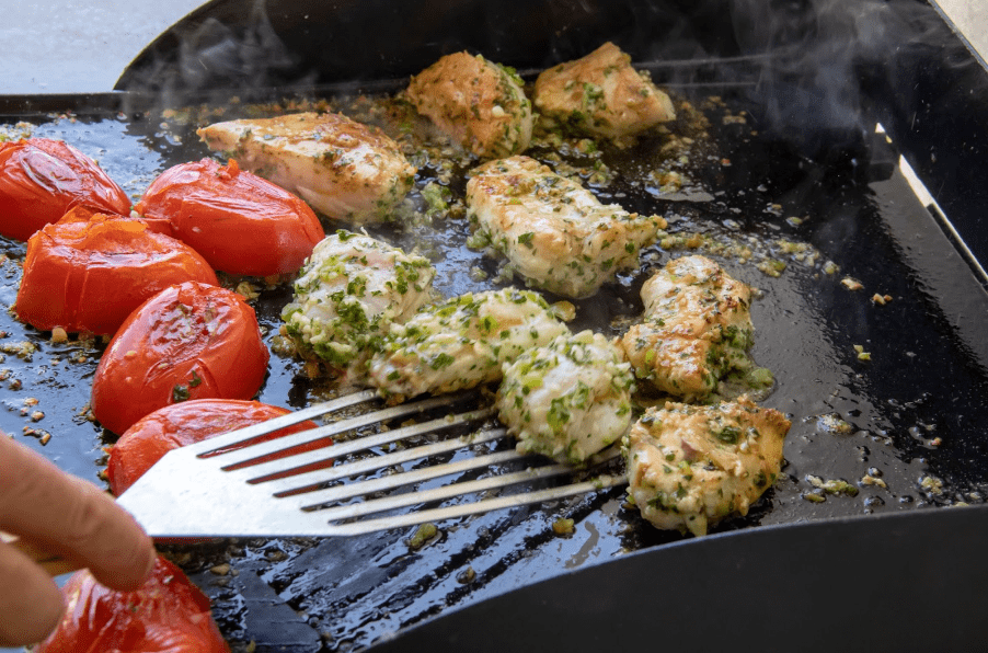 poisson à la plancha